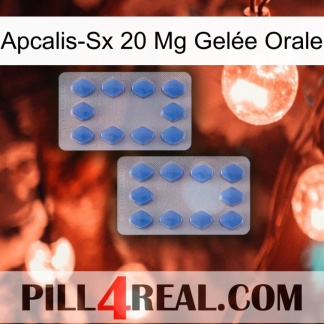 Apcalis-Sx 20 Mg Gelée Orale 20